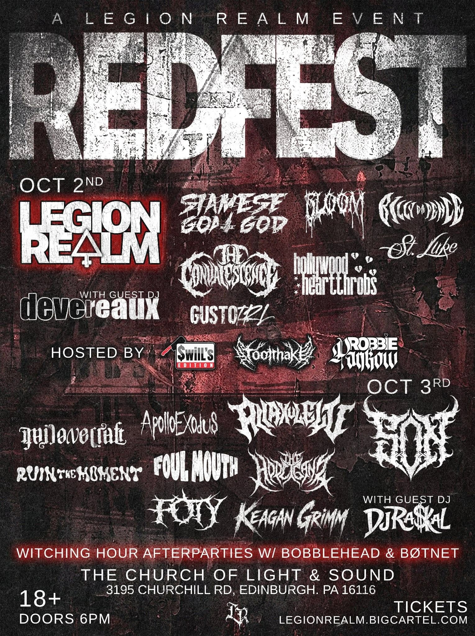 Red Fest poster
