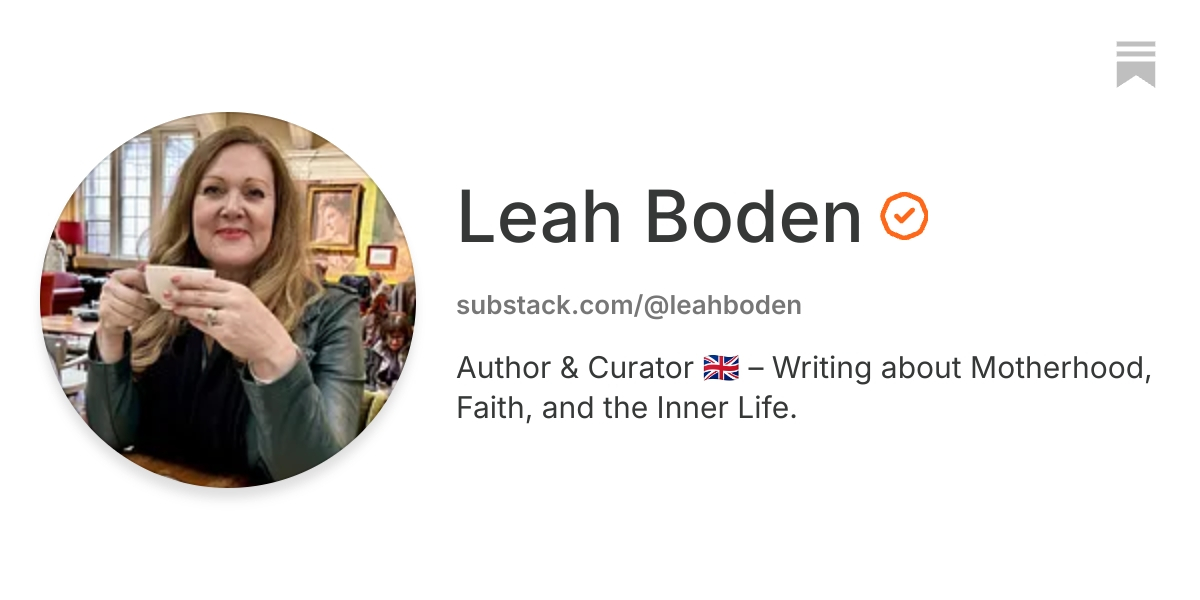 Leah Boden | Substack