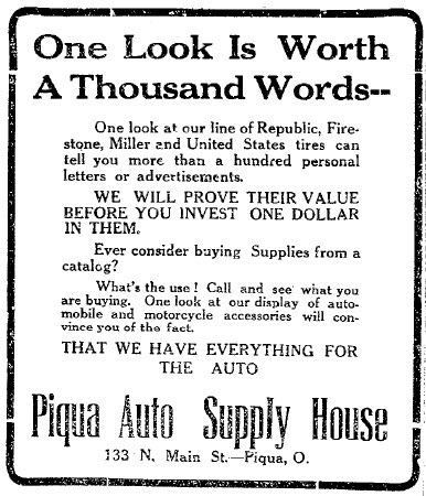ad from newspaper with black text in different fonts with black border ad from newspaper with black text in different fonts with black border