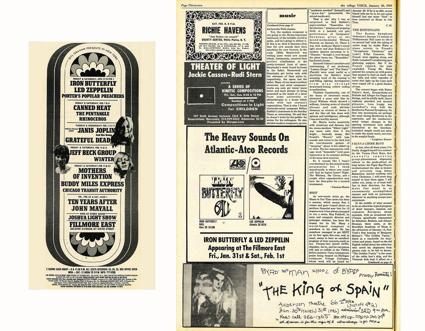 The Record Store Years (Side Trip): Led Zeppelin at Fillmore East