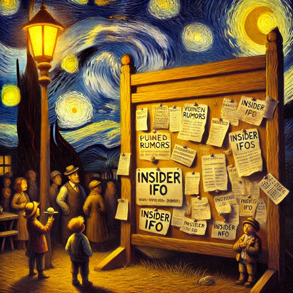 Act III – Scene - The Rumor Exchange Economy