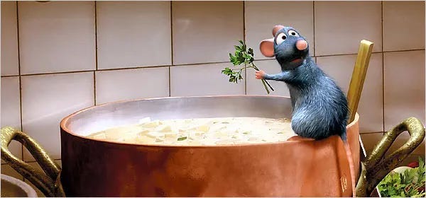 A cartoon mouse holding a plant in a pot of soup
AI-generated content may be incorrect. A cartoon mouse holding a plant in a pot of soup
AI-generated content may be incorrect.