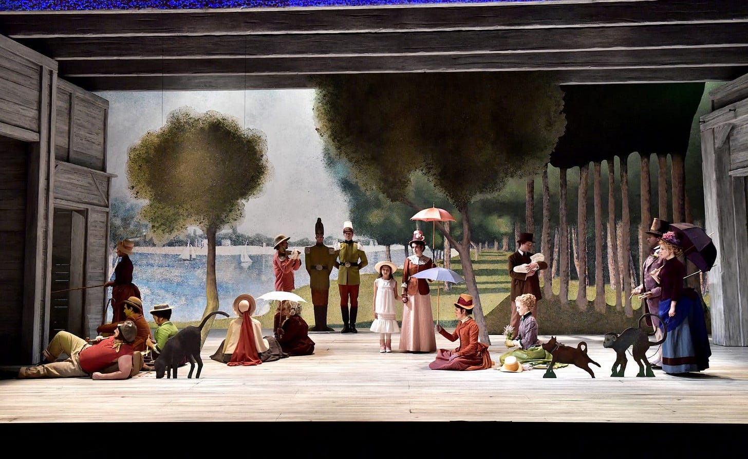 Huntington Theatre Puts It All Together With Sondheim's 'Sunday In The Park  With George' | WBUR News