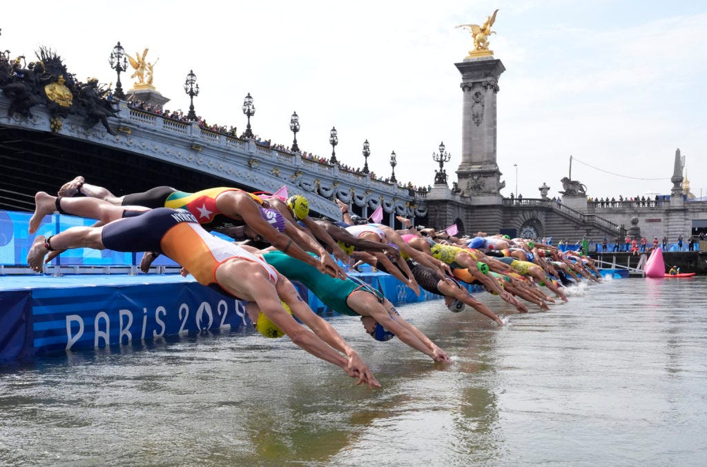Olympics: Triathlon-Mens Olympic Distance