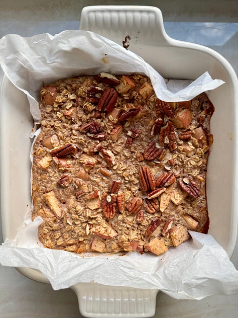 blueberry protein overnight oats, beef stir fry, rotisserie white chicken chili soup, apple cinnamon baked oatmeal casserole, one-pan turkey taco lettuce wraps, chimichurri lentil pasta with roasted chicken thighs, creamy dreamy peanut stir fry, all the greens protein smoothie
