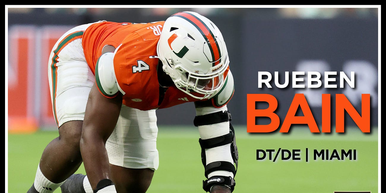 2026 NFL Draft Profile: DE/DT Rueben Bain (Miami)