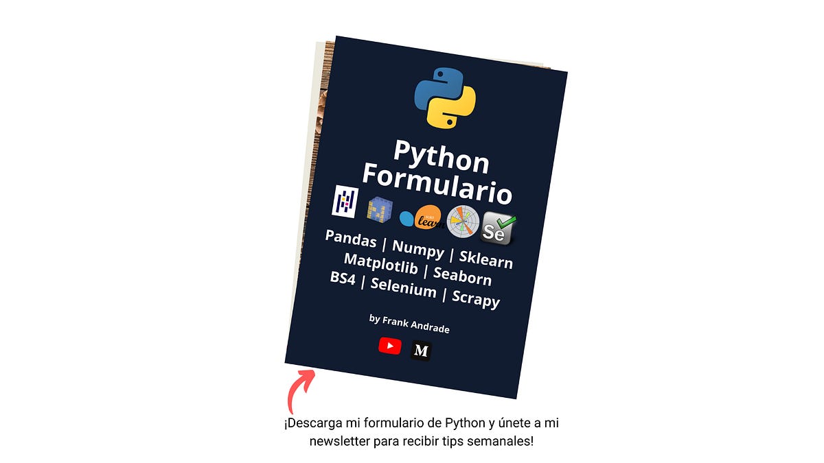 Codigo y Formularios de Python - by Frank Andrade