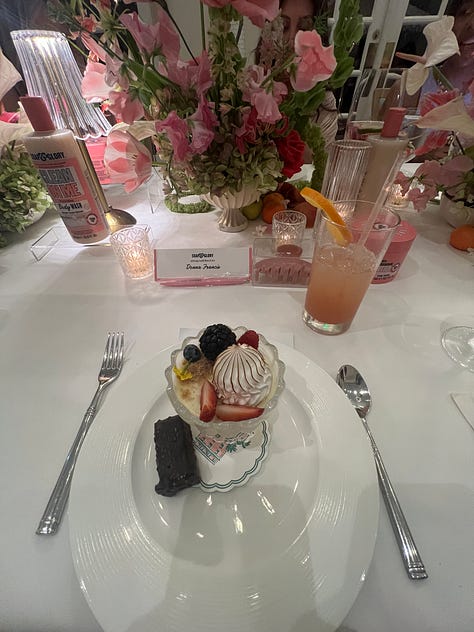 A mix of booze-free drinks and snacks and mocktails from Donna Francis' work trip to Palm Beach 