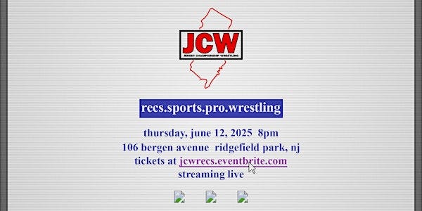 JCW Presents recs sports pro wrestling