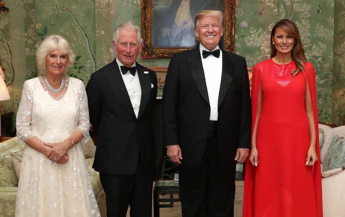 Trump, fascinated by the royals, gets a 2nd U.K. state visit : NPR