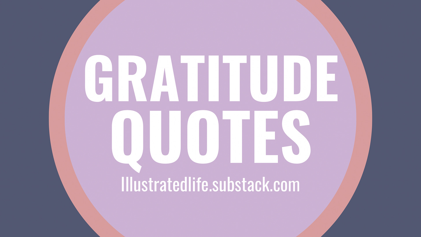 Gratitude quotes November 