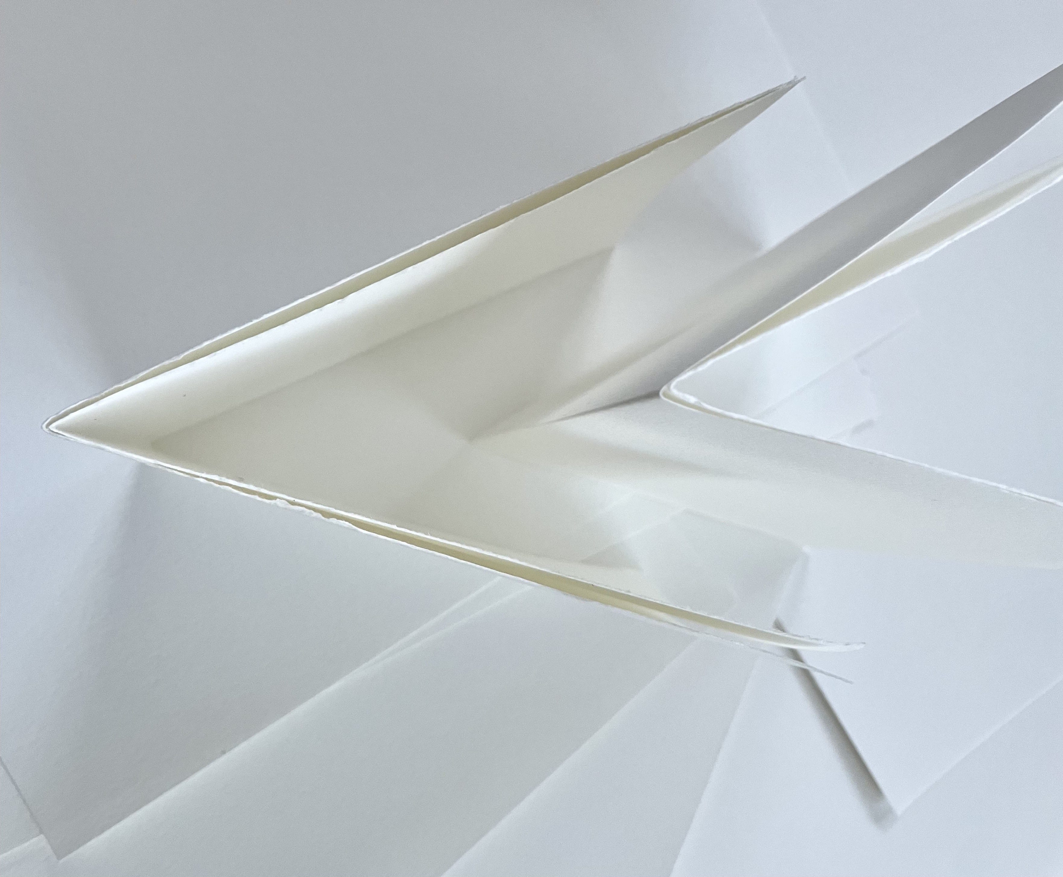 folded paper - by Sarah C Swett - The Gusset
