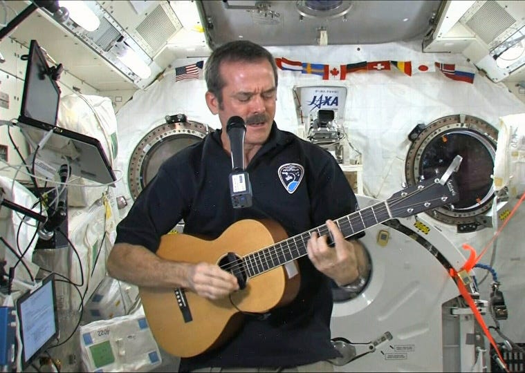 Canadian Astronaut Col. Chris Hadfield to be Honored with 2014 Douglas S.  Morrow Public Outreach Award