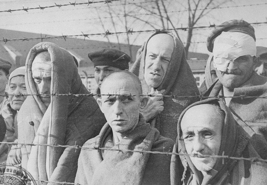 Jødiske fanger under holocaust