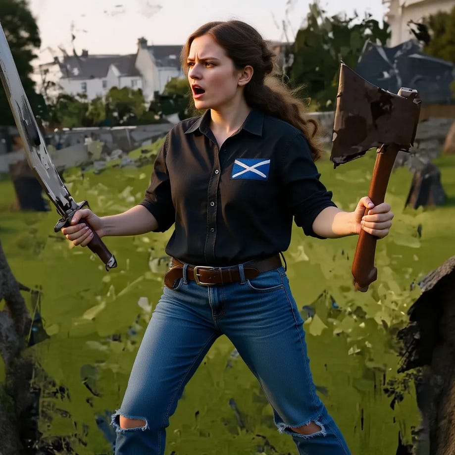 Update on Scottish teen arrested for protecting herself with knife and  hatchet | Political Talk