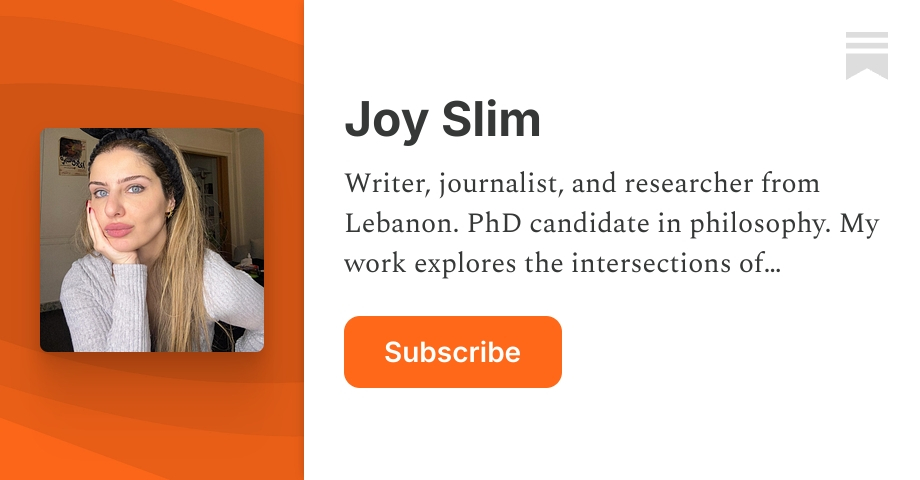 Joy Slim | Substack