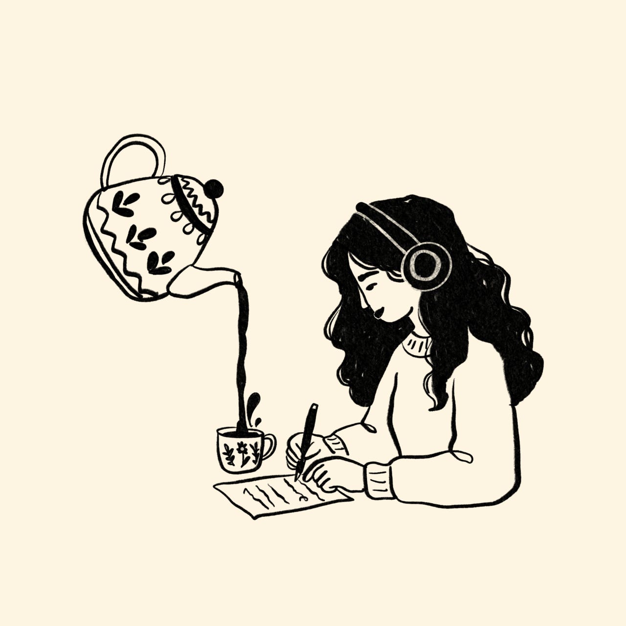 xícara de devaneios