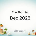 The Shortlist: December 2026