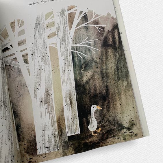 the wolf the duck and the mouse illustration jon klassen