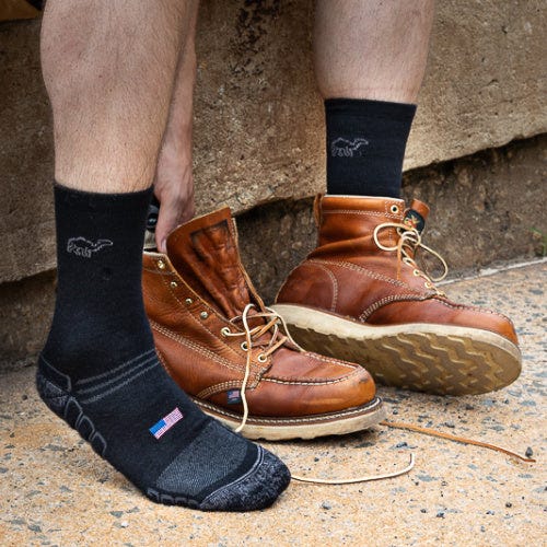 Crew Wool Work Sock Crew Wool Work Sock