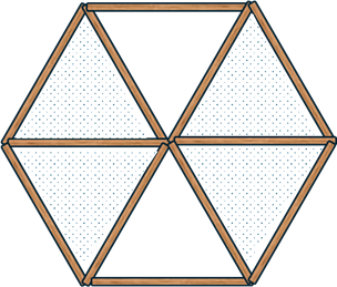 A képen Szimmetria, háromszög, minta, sor látható

Előfordulhat, hogy az AI által létrehozott tartalom helytelen.