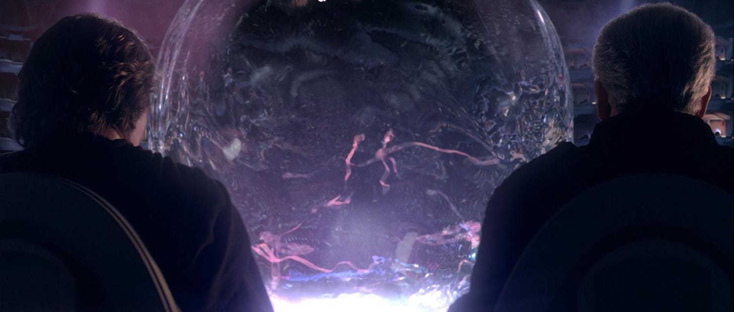 Squid Lake Theory: Hidden imagery within Star Wars Episode III reveals the face(s) of Darth Plagueis : r/FanTheories Squid Lake Theory: Hidden imagery within Star Wars Episode III reveals the face(s) of Darth Plagueis : r/FanTheories