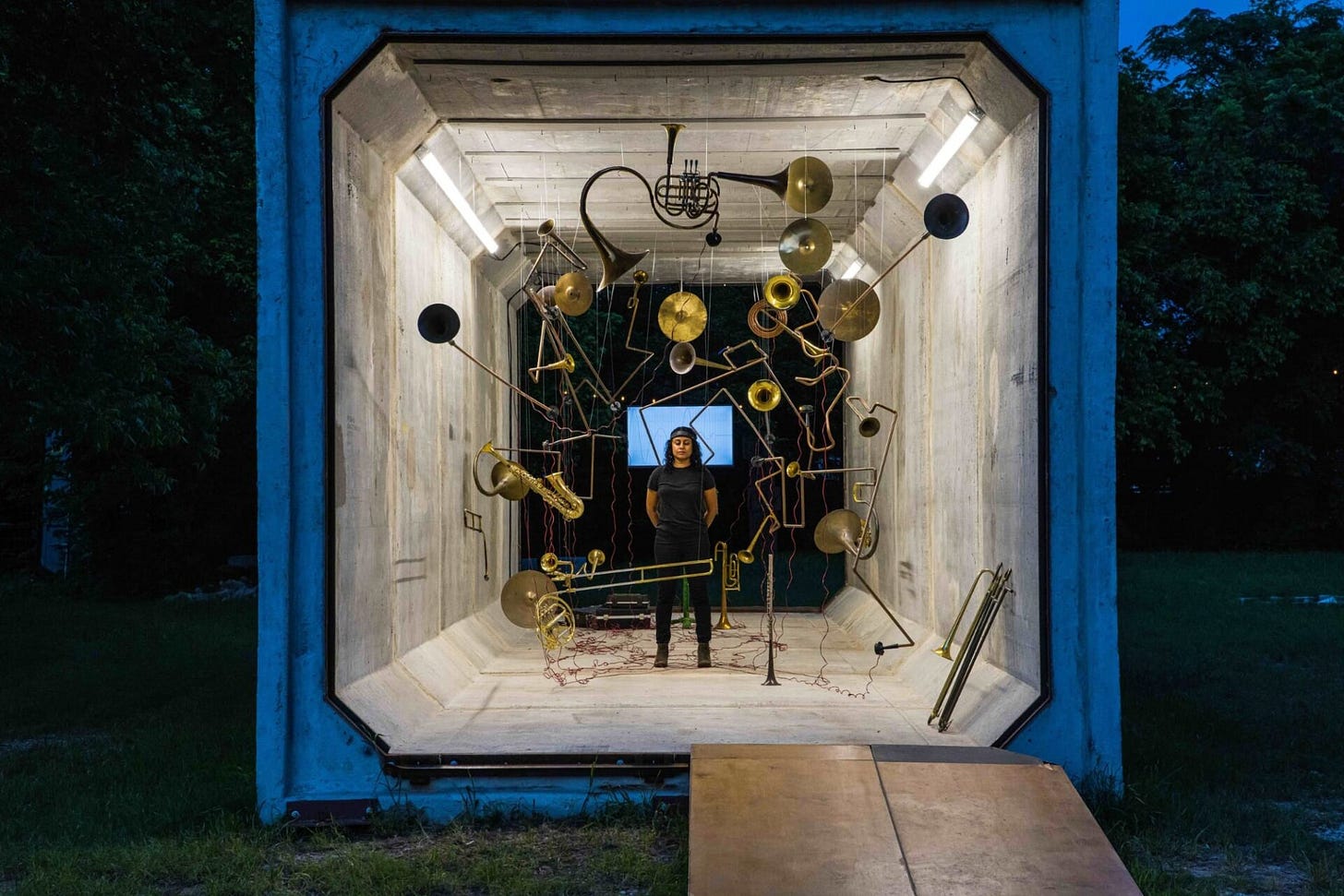 EEG-Based Music Installations