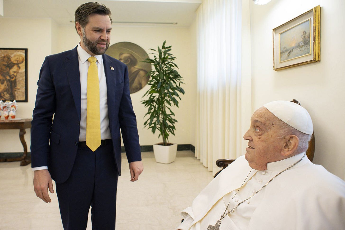 JD Vance Was Brushed Off by Pope Francis Before Brief Easter Meeting. Why? JD Vance Was Brushed Off by Pope Francis Before Brief Easter Meeting. Why?