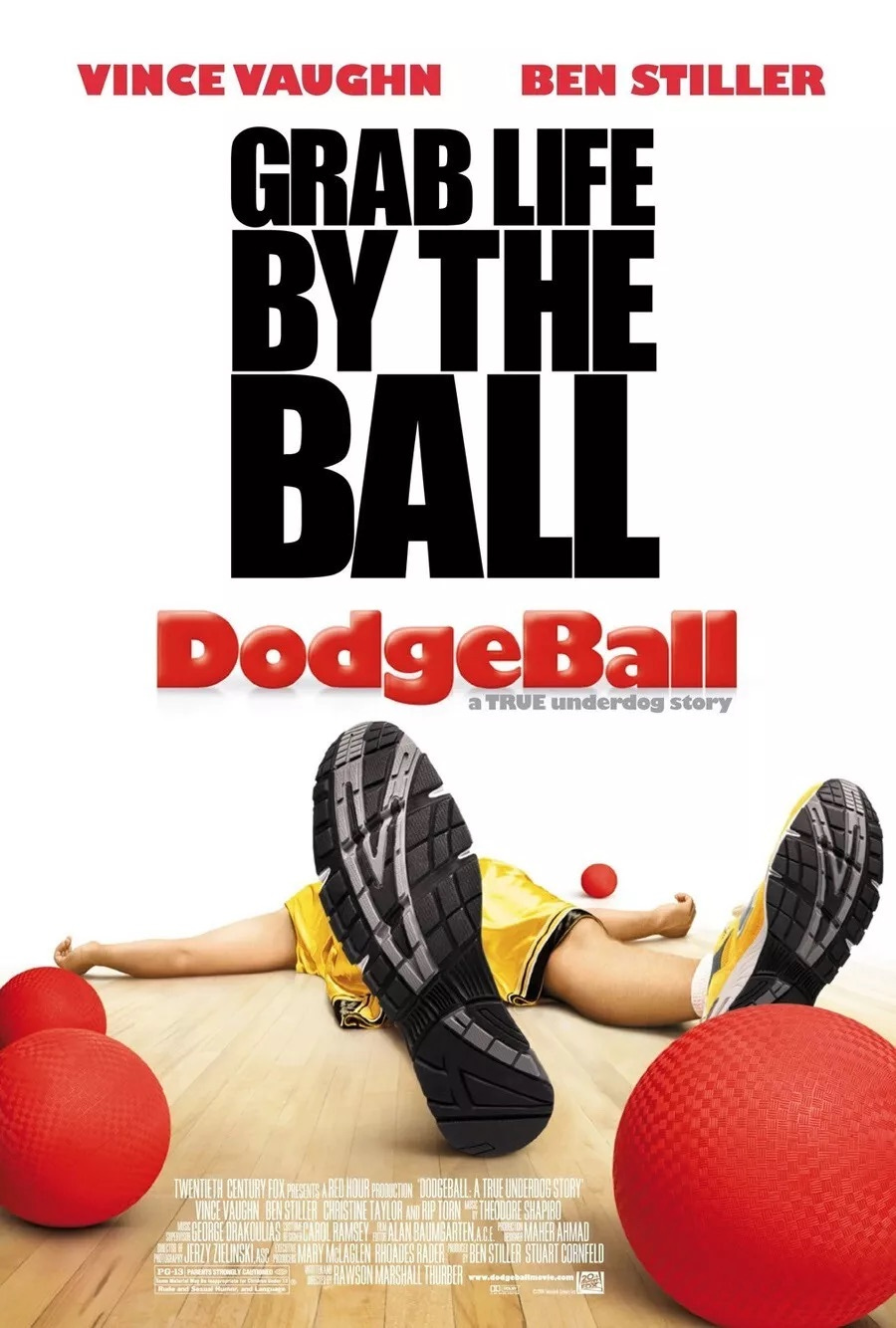 Movie poster for the 2004 film Dodgeball