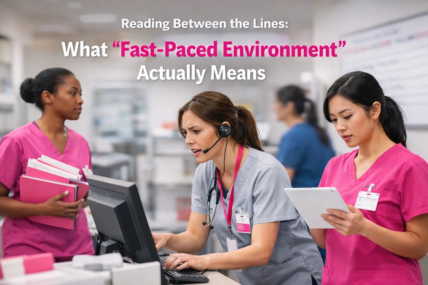 Reading Between the Lines: What ‘Fast-Paced Environment’ Actually Means