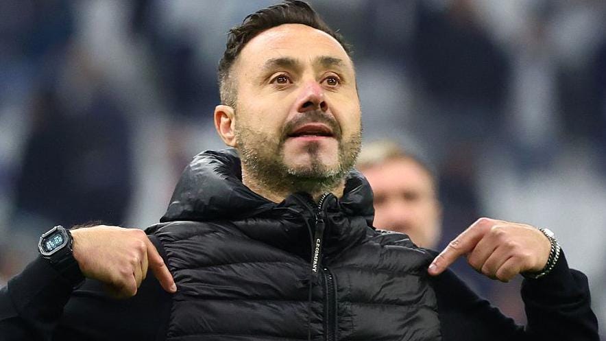 Roberto de Zerbi: Italian becomes new Tottenham boss - BBC Sport