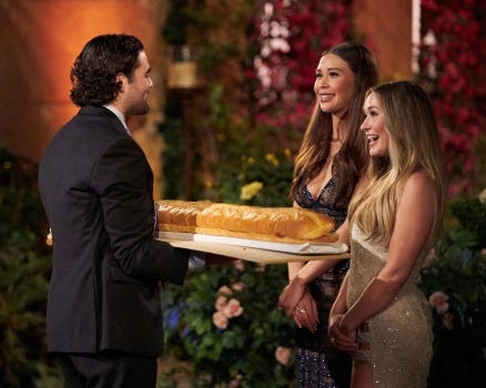 The Bachelorette recap: The most cringe-worthy entrances on Gabby and  Rachel's season premiere