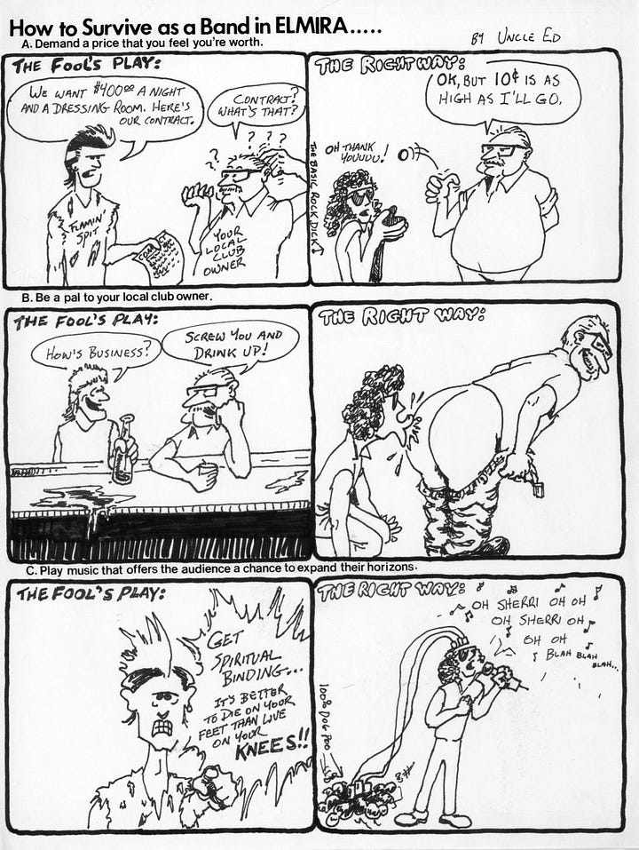 ER Flynn Cartoons from 19 to 23 years old