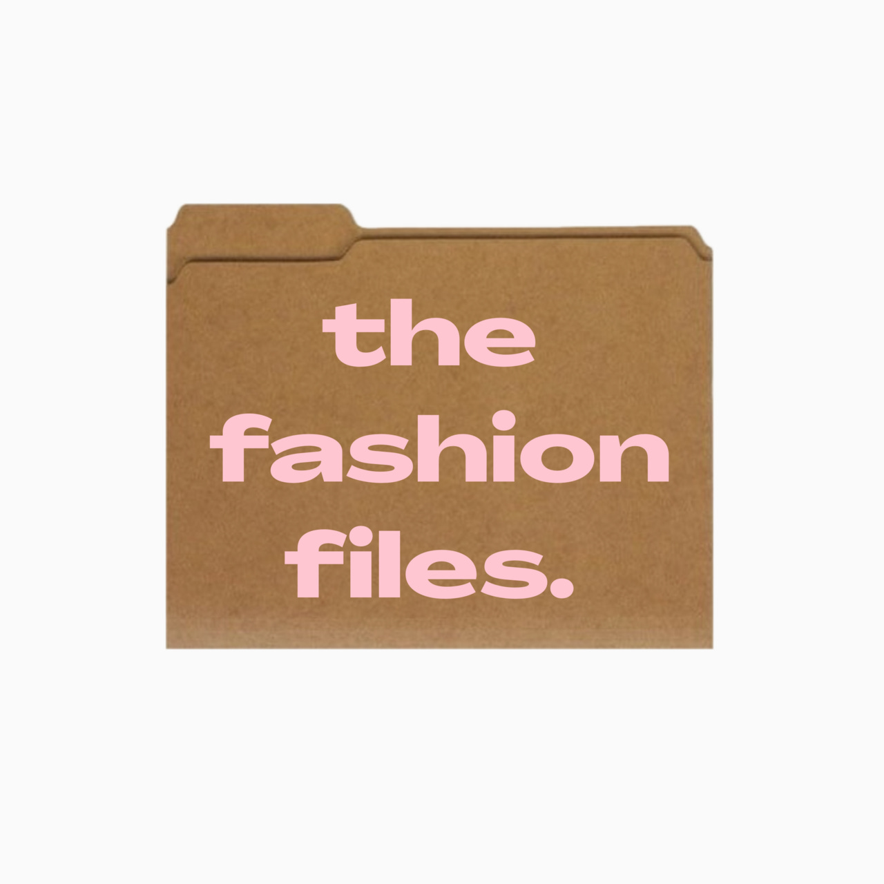 the fashion files. logo