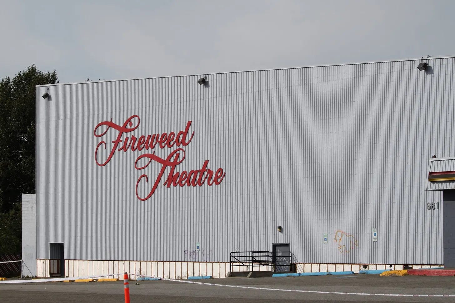 Fireweed movie theatre, Anchorage, Alaska.