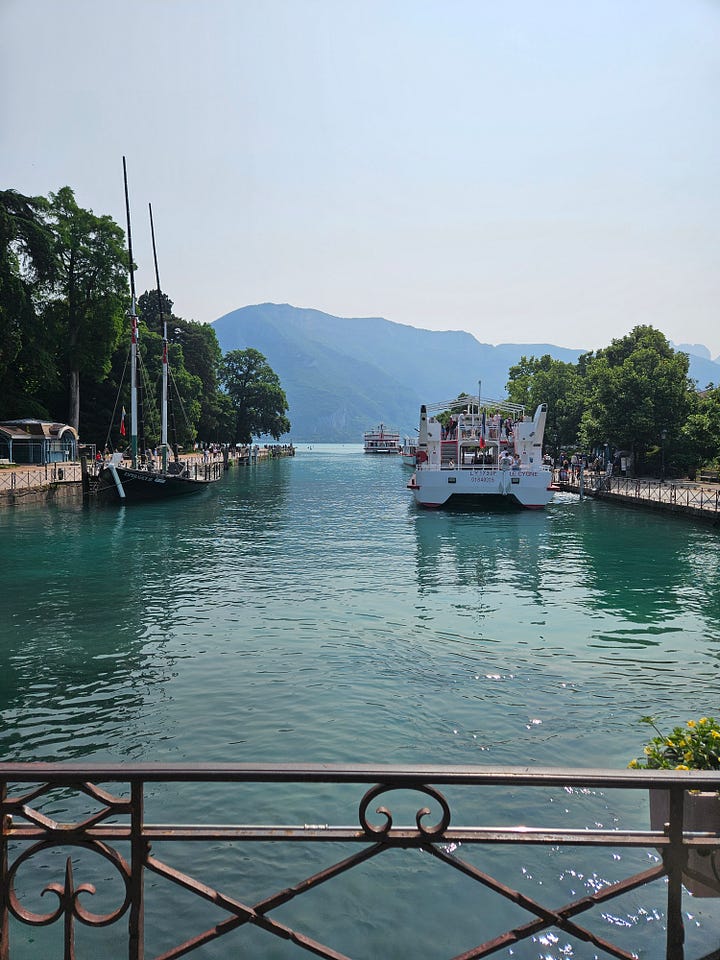 A showcase of annecy's amazing water