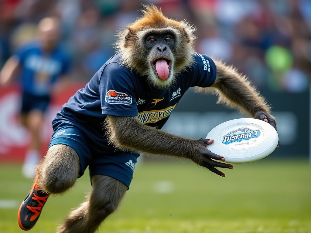 May be an image of 1 person, playing football and text