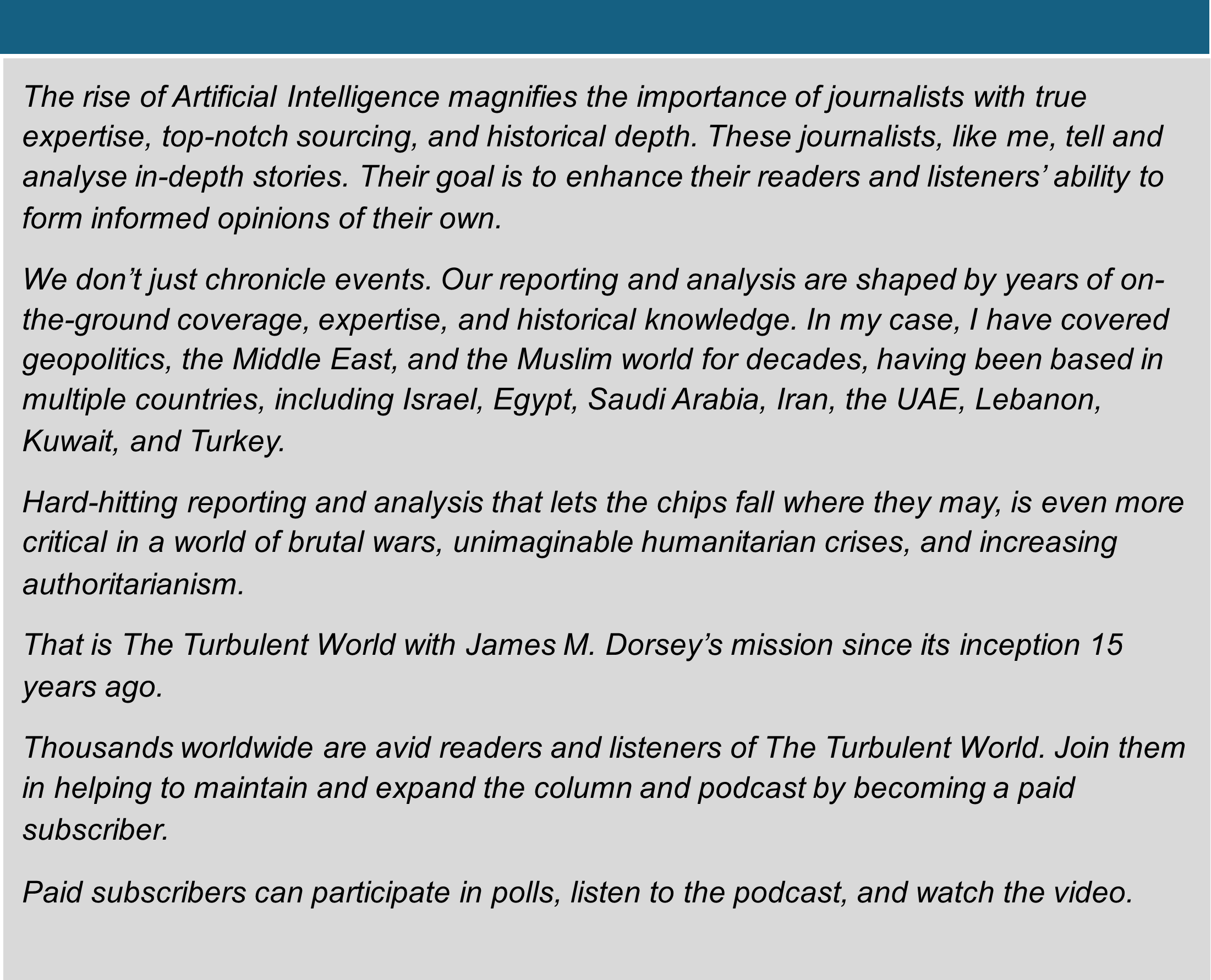 Israel’s attack on Qatar could be a watershed