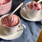 Bing Cherry Ice Cream with Black Pepper and Bay Leaf