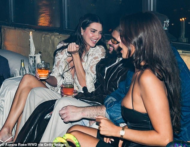 In 2024, the ex-couple were all smiles as they cozied up at the Après Met 2 after party in Manhattan hosted by Emily Ratajkowski (R): 'They have stayed in touch'