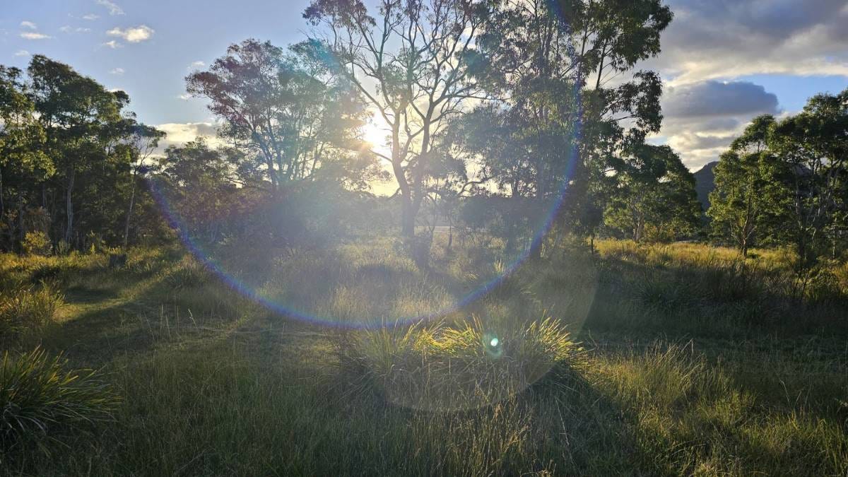 kanimbla valley sunset