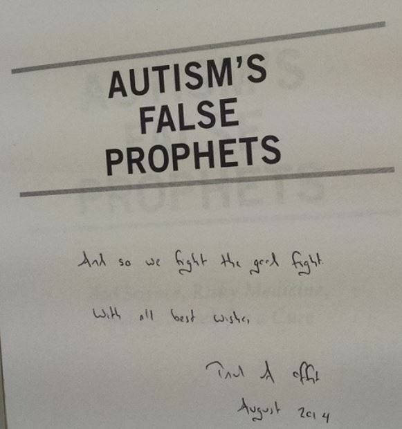 autism false prophets