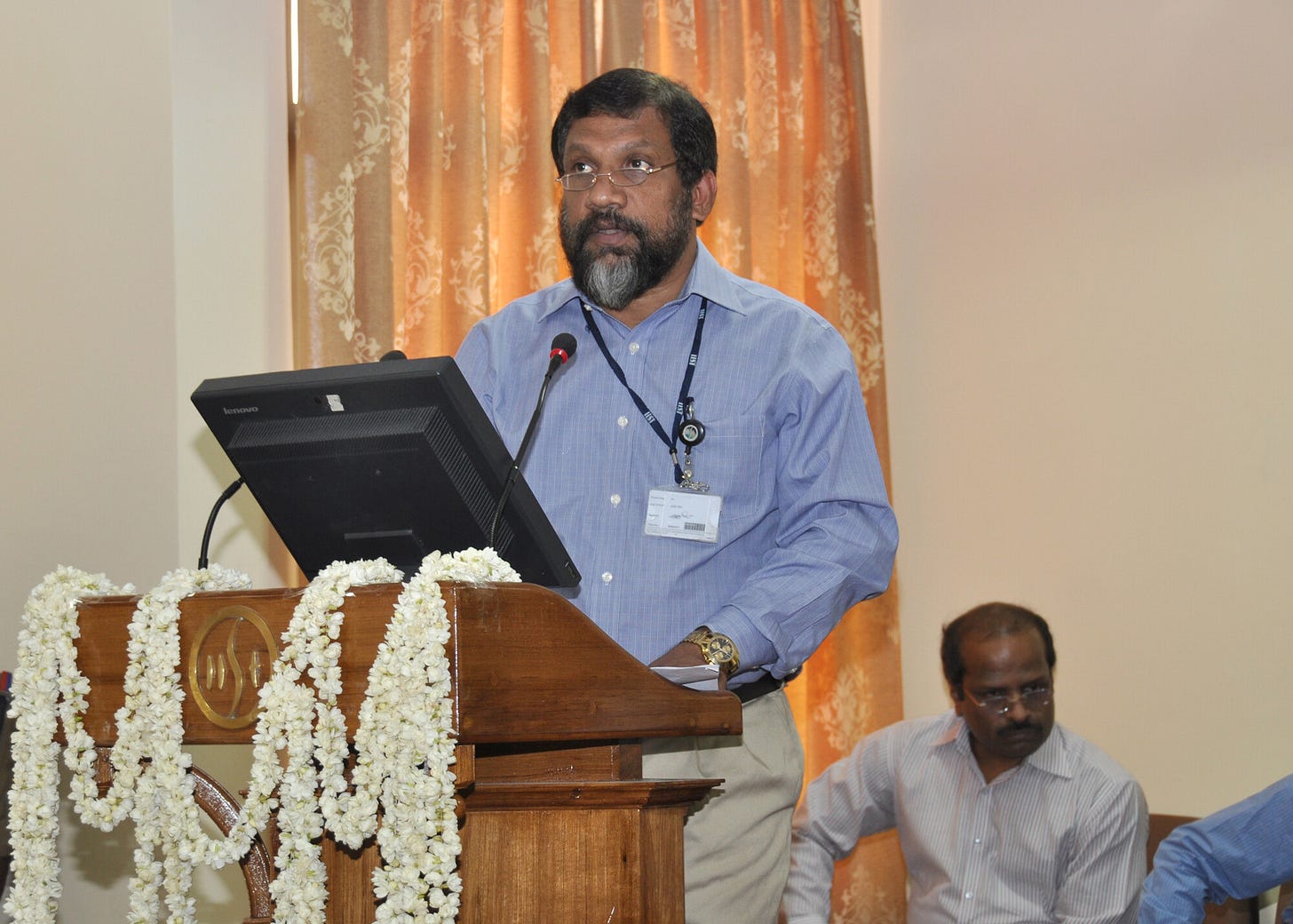 Joseph at an IIST Institute Day. Joseph at an IIST Institute Day.