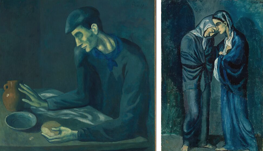 Pablo Picasso - The Blue Period - by George Bothamley
