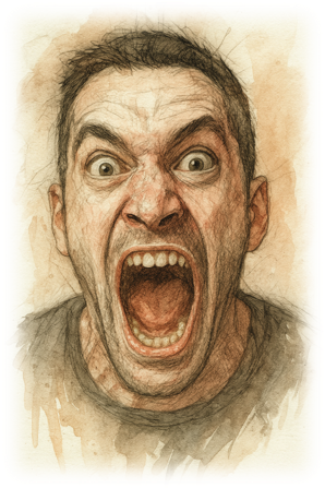A person with his mouth open

AI-generated content may be incorrect.