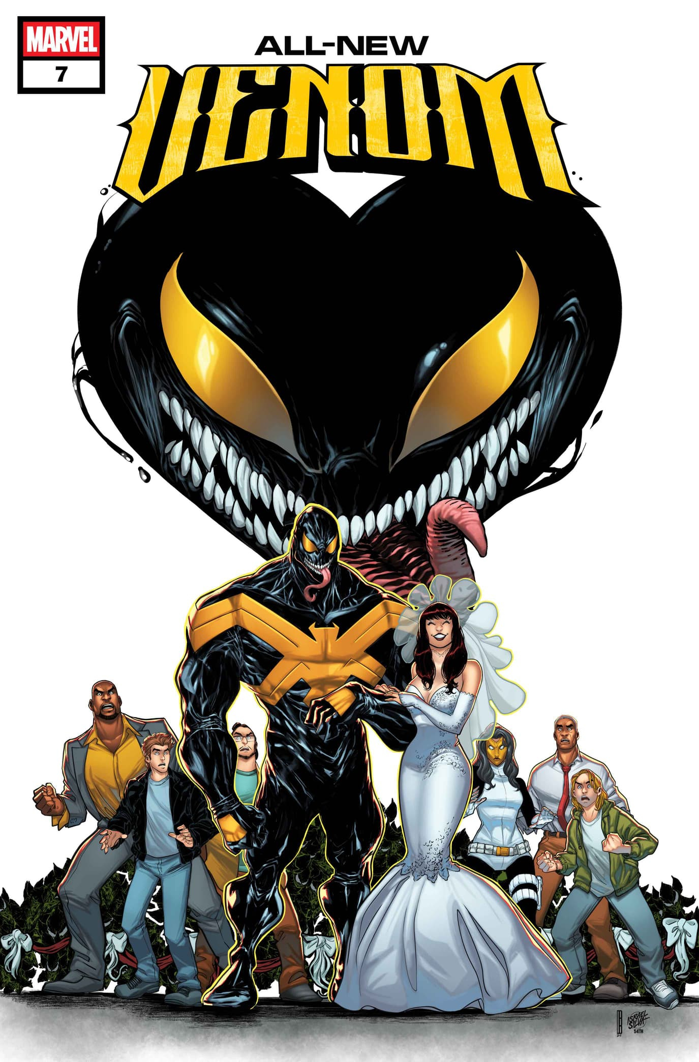 ALL-NEW VENOM #7 Spoiler Variant Cover by DAVID BALDEÓN