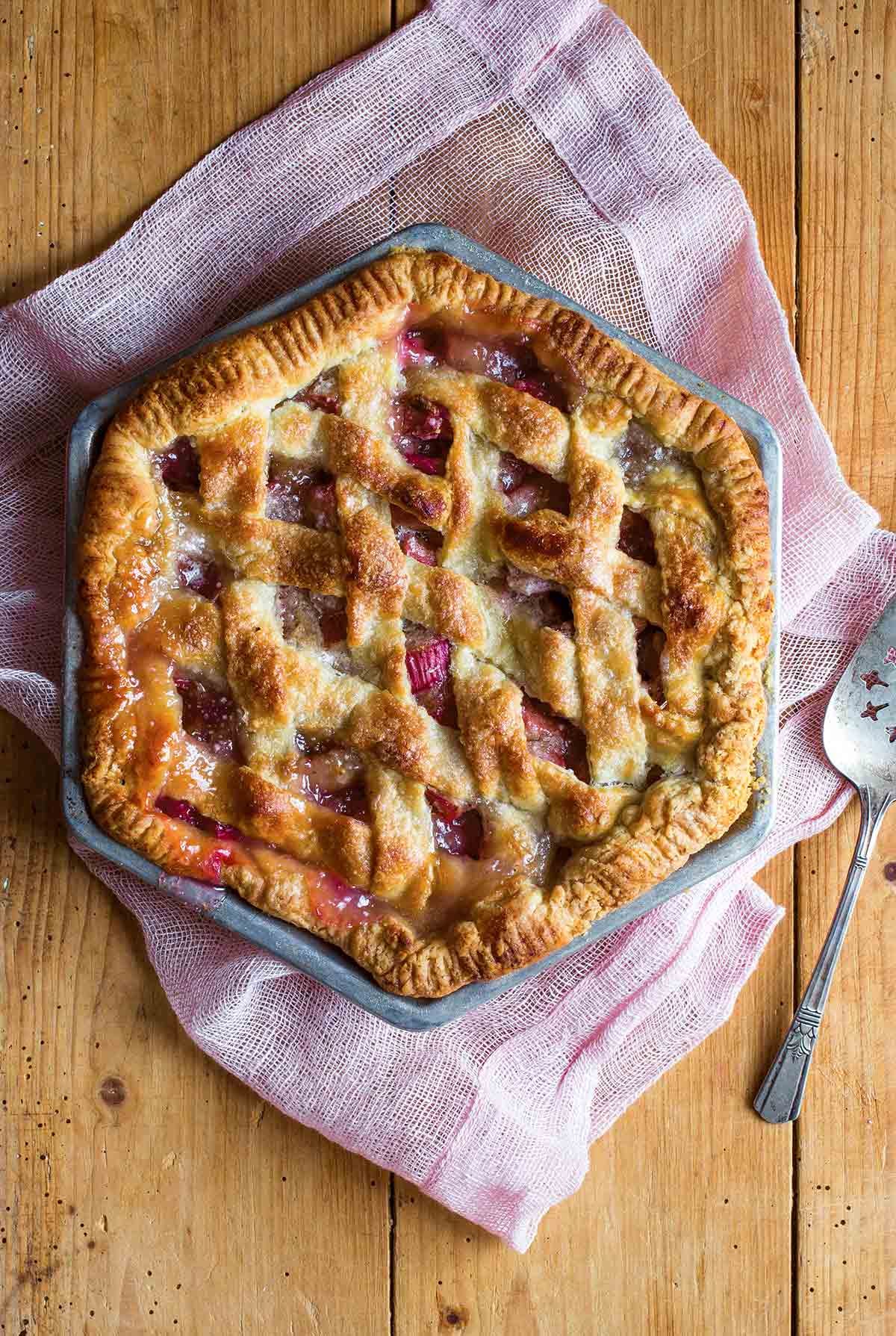 Rhubarb Pie