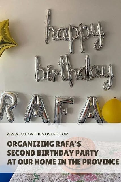 Putting together a themed party at home Putting together a themed party at home