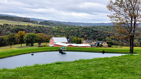 16 miles of fall color unfolding in the mountains