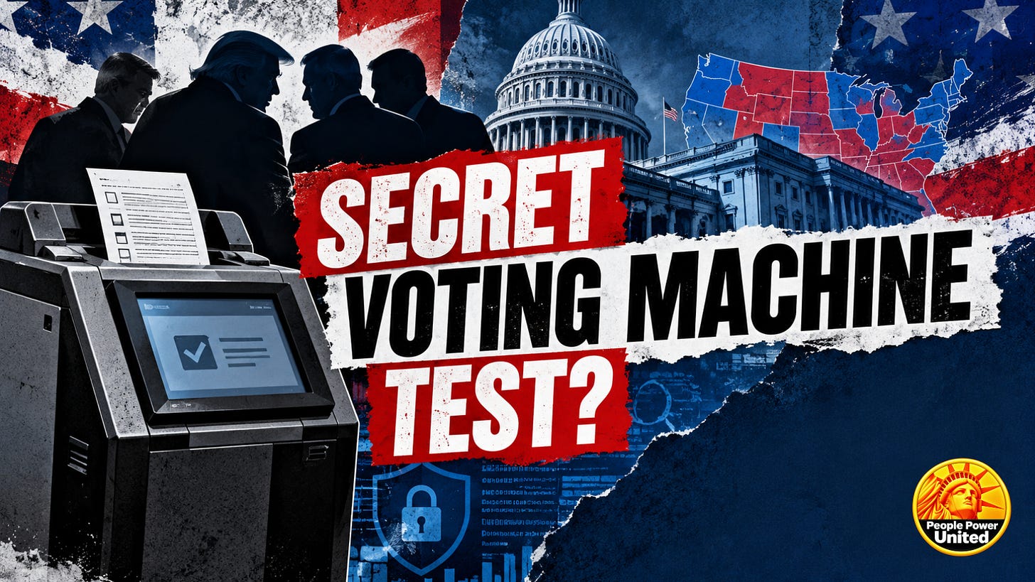  Trump Appointees Wanted to Secretly Test a Voting Machine.